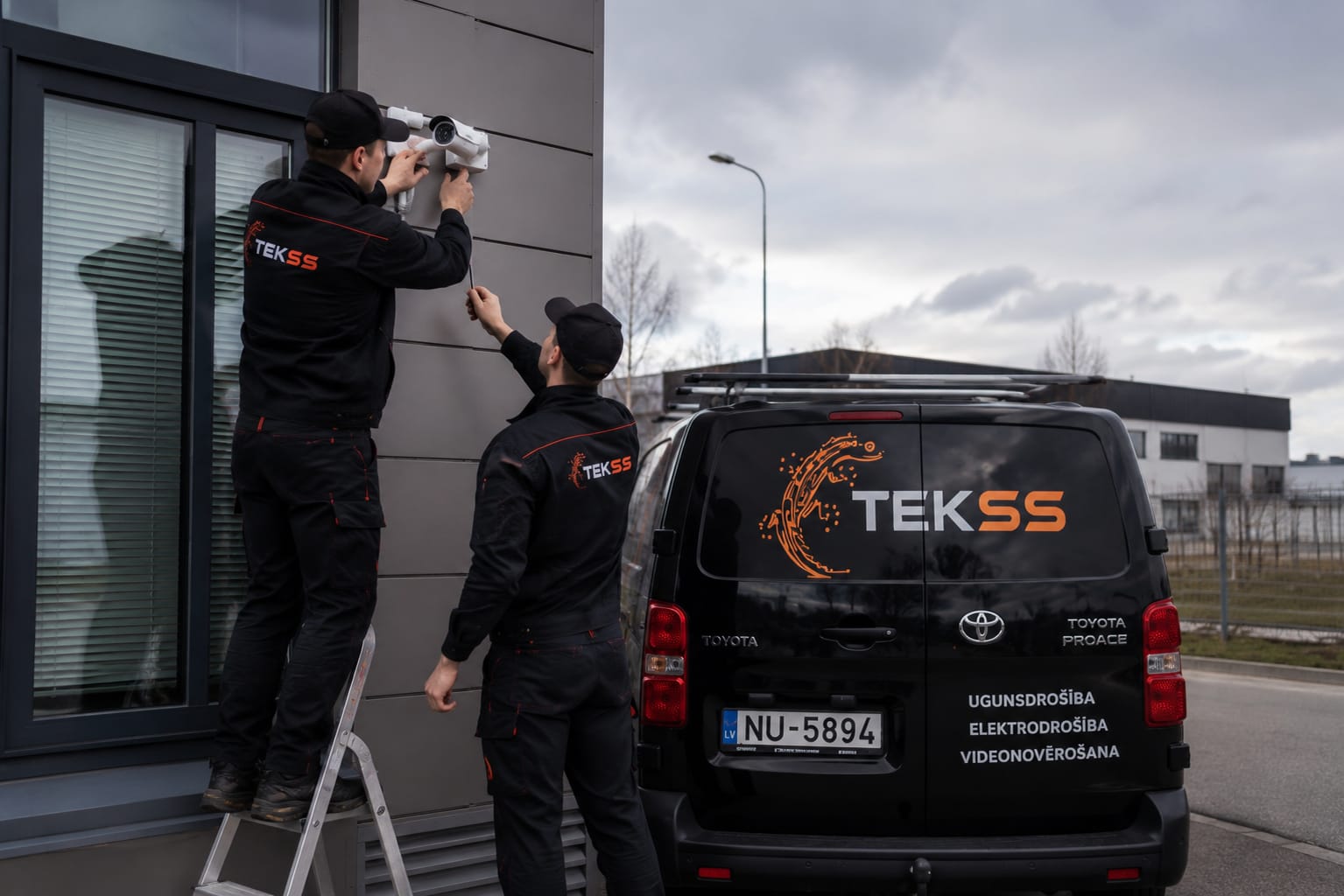 TEKSS drošības sistēmu tehniskais risinājums objektā