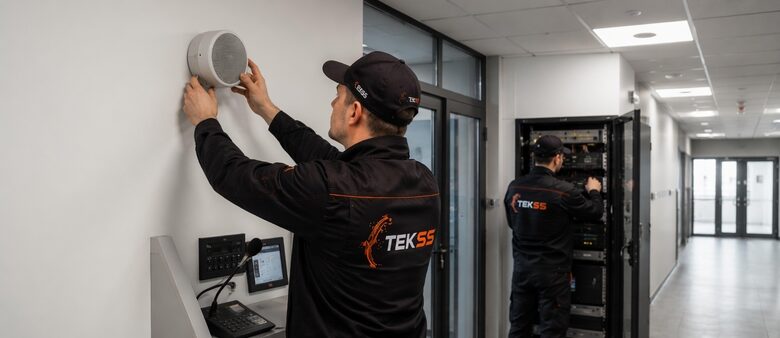 Balss izziņošanas un ugunsgrēka trauksmes sistēmas — SIA TEKSS